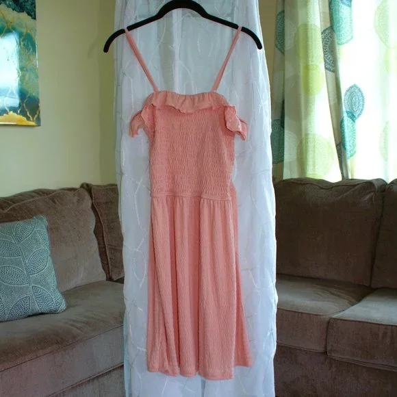 Poof Dresses Bundle 225 Poof New York Ruffled Pink Summer